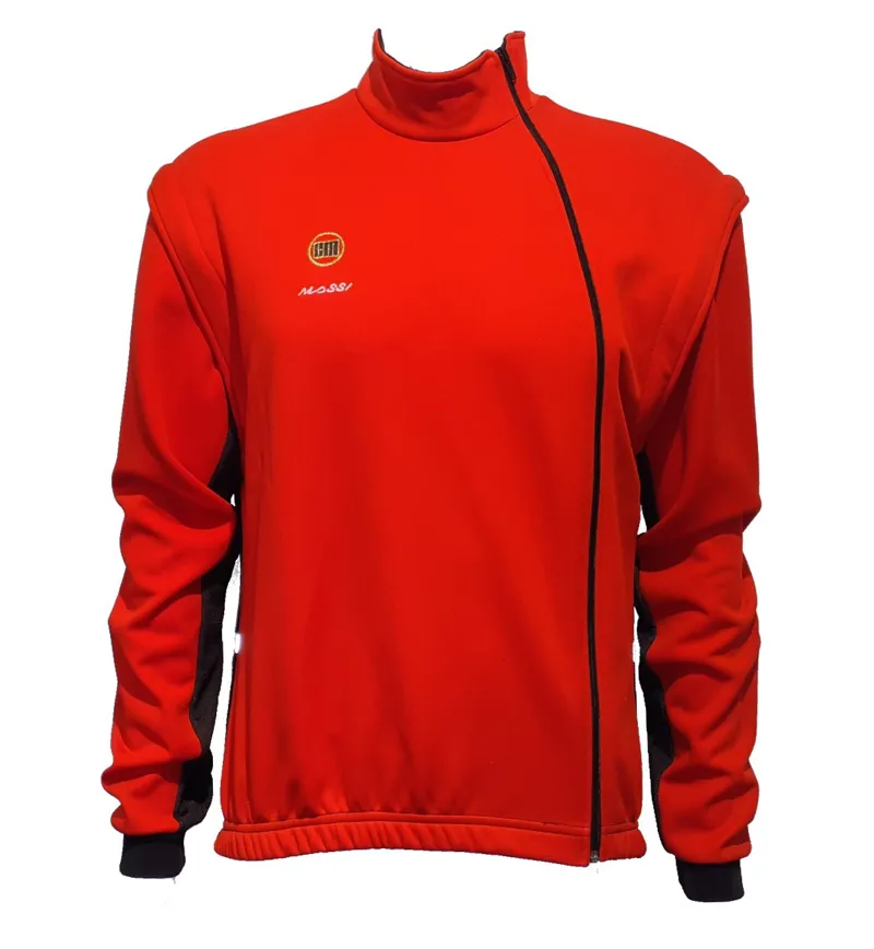 Cassa Masferrer Massi Parav Windtex Jacket with Zip Off Arms in Red size XL